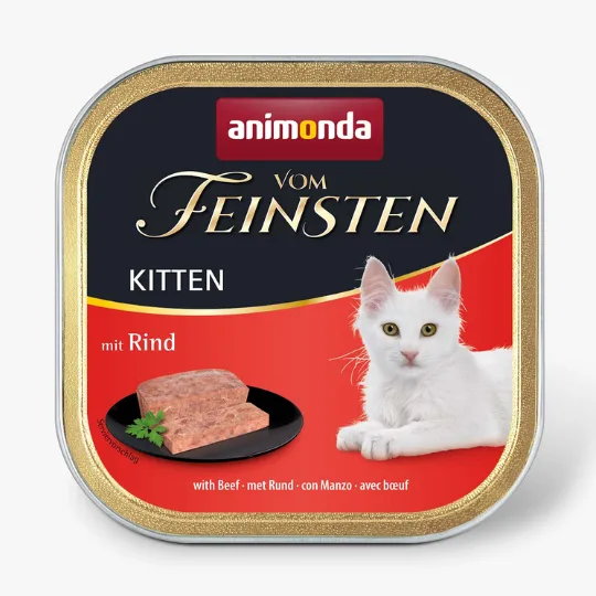 Laadukas-kissanpennun-ruoka-Animonda-Vom-Feinsten-kitten-nauta-100g-kissan-penturuoka-kissanruoka-kissan-ruoat-lemmikkitarvikkeet-lemmikkitarvike-yugie